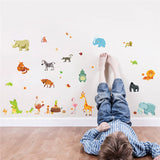 Jungle Forest Animals Wall Stickers 2017