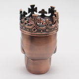 Cool King Skull Tobacco Herb Spice Grinder Crushe Household Smoking Accessories 7.5X4.5CM