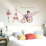 Romantic Paris Wall Stickers