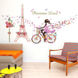 Romantic Paris Wall Stickers