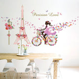Romantic Paris Wall Stickers