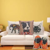 Cute Animals Throw Pillow Covers 43 cm