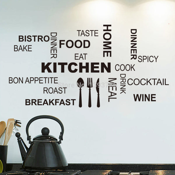 Kitchen Art Wall Stickers