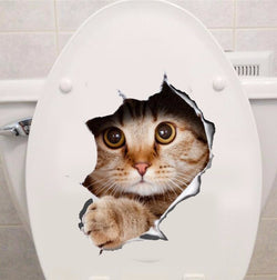 3D Lovely Cat Wall Sticker