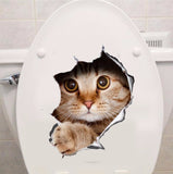 3D Lovely Cat Wall Sticker