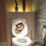 3D Lovely Cat Wall Sticker