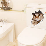 3D Lovely Cat Wall Sticker