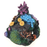 Art Aquarium Fish Rocks Decor 15 x 13 x 15cm