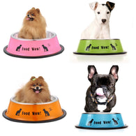 Food Bowl for Small Pets, Metal, Stainless Steel, Non Skid