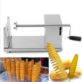 1 Pcs Manual Stainless Steel Spiral Potato Slicer Potato Tower Kitchen Tool