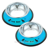 Food Bowl for Small Pets, Metal, Stainless Steel, Non Skid