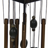 12 Tubes Bells Copper Decor Wind Chimes Hanging On Doors, Windows