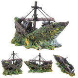 Wreck Sunk Ship Aquarium Decoration 2017