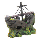 Wreck Sunk Ship Aquarium Decoration 2017