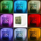Color Change Multi-function LED Alarm Clock