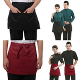 4 Style Universal Unisex Kitchen Cooking Hotel Chef Aprons With Pockets