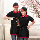 4 Style Universal Unisex Kitchen Cooking Hotel Chef Aprons With Pockets