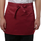 4 Style Universal Unisex Kitchen Cooking Hotel Chef Aprons With Pockets