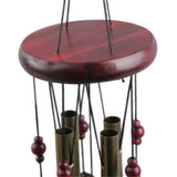 Antique Amazing Grace Deep Resonant 4 Tube Wind Chimes Door Hanging
