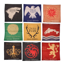 Game of Thrones House Sigils Family Crest Throw Pillows Case 43cm*43cm