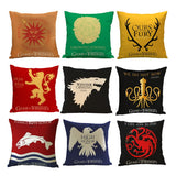 Game of Thrones House Sigils Family Crest Throw Pillows Case 43cm*43cm