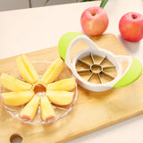 Apple Slicer Corer Cutter  Fruit Divider Tool Magnetic Stainless Steel Blades