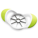 Apple Slicer Corer Cutter  Fruit Divider Tool Magnetic Stainless Steel Blades