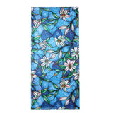 Leaf Grape Magnolia Orchid Flower Cobblestone Static Cling Stained Glass Window Film