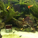 Wreck Sunk Ship Aquarium Decoration 2017