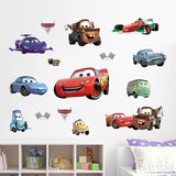 Cartoon Car Wall Stickers 2017