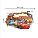 Cartoon Car Wall Stickers 2017