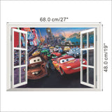 Cartoon Car Wall Stickers 2017