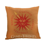 Game of Thrones House Sigils Family Crest Throw Pillows Case 43cm*43cm