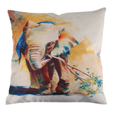 Creative Elephant Cotton Pillow Covers 45cm x 45cm