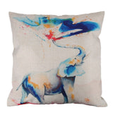 Creative Elephant Cotton Pillow Covers 45cm x 45cm