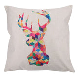 2017 New Creative Deer Pillow Covers 45cm X 45cm
