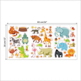 Jungle Forest Animals Wall Stickers 2017