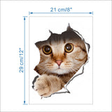 3D Lovely Cat Wall Sticker