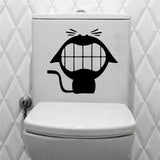 Funny toilet stickers
