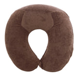 U-Shaped Memory Foam Travel  Massage Headrest Pillow