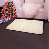 Memory Foam Velvet Fabric Non-slip Bath Mats