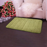 Memory Foam Velvet Fabric Non-slip Bath Mats
