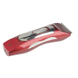 Pet Clipper Trimmer Electric Razor Set Red 12mm, 9mm, 6mm and 3mm comb attachment are include