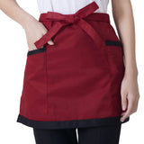 4 Style Universal Unisex Kitchen Cooking Hotel Chef Aprons With Pockets