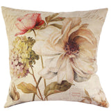 4 Style Wealth Rose Garden Throw Pillow Cover
