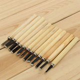 1 Set Wood Carving Knife Chisel Carving Stainless Steel + Wood