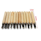 1 Set Wood Carving Knife Chisel Carving Stainless Steel + Wood