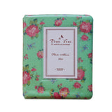 Blooming Flower Pattern Cover Styles 64 Pockets Photo Album 6cm x 8.5cm