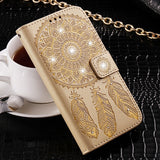 No 2165 Leather Case For iPhone & Samsung
