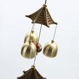 Large Antirust Copper Wind Chimes Outdoor Decorations